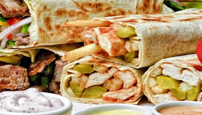اكلات سريعة التحضير للغداء ساندويتشات شاورما الفراخ