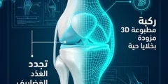 وداعاً للمفاصل المعدنية.. ابتكار “ركبة ثلاثية الأبعاد” حية تجدد الغضاريف وتنهي آلام المفاصل للأبد!