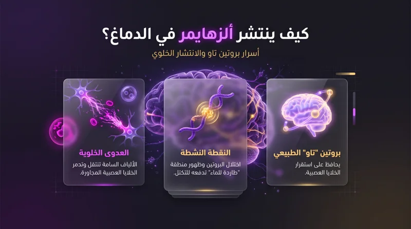 اكتشاف طبي مذهل: تحديد "النقطة السرية" لانتشار ألزهايمر في الدماغ.. هل اقترب العلاج النهائي؟