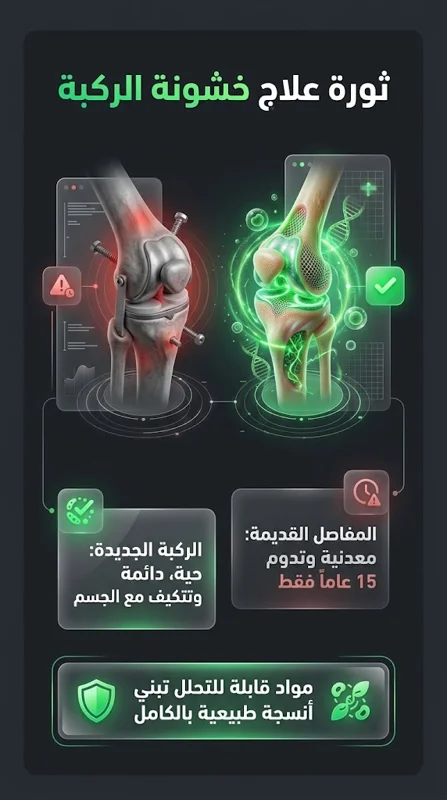 وداعاً للمفاصل المعدنية.. ابتكار 
